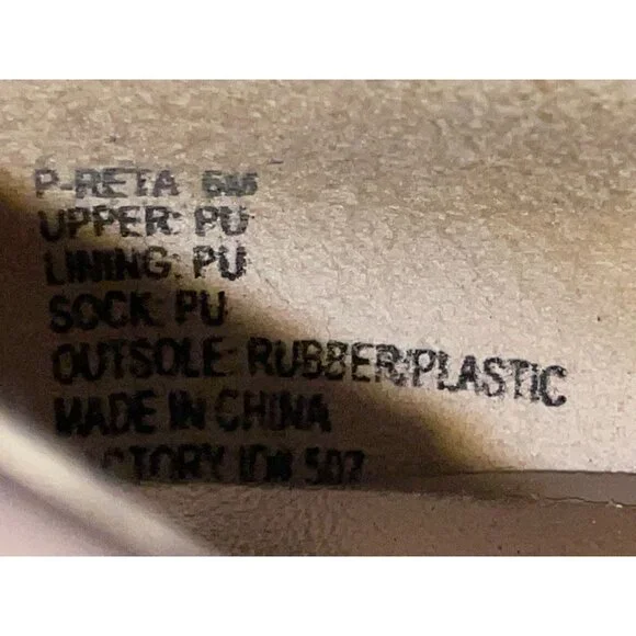 Steve Madden P-Reta High Heels Womens 6M Used Platform Graige Shiny - Picture 10 of 16